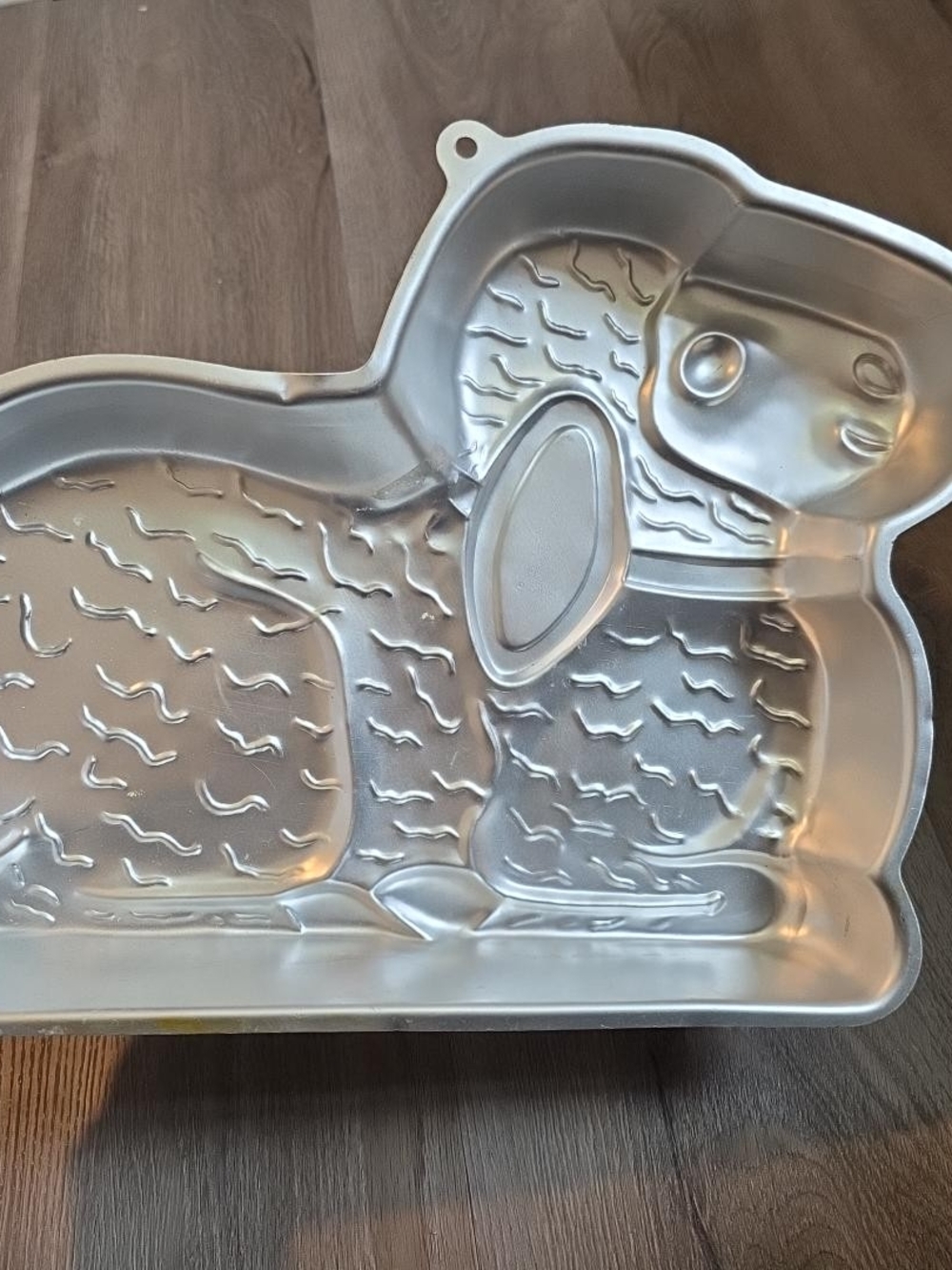 Vintage Wilton 1987 Lamb Cake Pan Mold Aluminum Easter Baking Tin